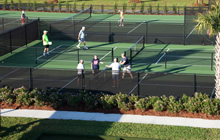 tennis courts